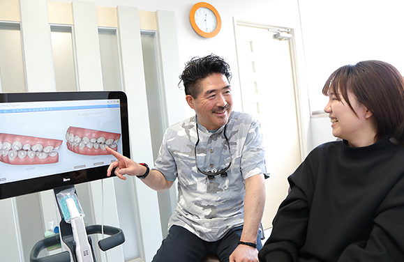 正確な検査・診断のうえ分かりやすい説明